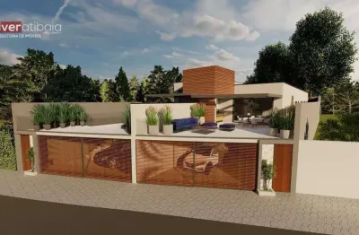 Casa com 2 dormitórios à venda, 164 m² por r$ 1.230.000 - jardim paulista - atibaia/sp