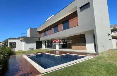 Casa com 4 dormitórios à venda, 340 m² por r$ 2.700.000,00 - condominio figueira garden - atibaia/sp