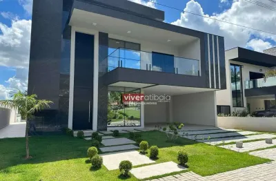 Casa com 4 dormitórios à venda, 255 m² por r$ 2.900.000,00 - condomínio shambala ii - atibaia/sp