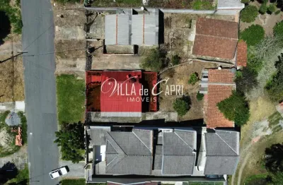 Terreno com 1 casa  de madeira ,  à venda no santa cândida, curitiba - pr