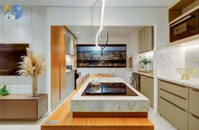 Apartamento de 2 quartos e 1suíte em condomínio clube à venda no portão, curtiiba pr