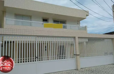 Pronto para morar - sobrado em condomínio no tude bastos - pg - aceita financiamento!