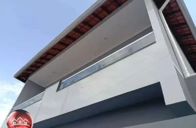 Sobreposta alta de frente e com sacada - casa nova - pronta pra morar - r$280.000.