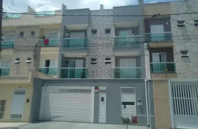 Cobertura para venda em santo andré, vila alzira, 2 dormitórios, 1 suíte, 3 banheiros, 1 vaga