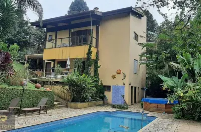 Casa em condomínio para venda em cotia, granja caiapiá, 3 dormitórios, 3 suítes, 5 banheiros, 8 vagas