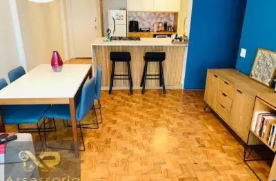 Apartamento para venda em são paulo, jardim paulista, 2 dormitórios, 1 suíte, 3 banheiros, 1 vaga