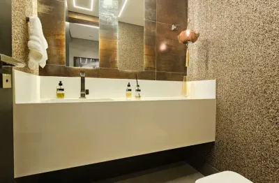 Apartamento para venda em santo andré, vila alpina, 4 dormitórios, 4 suítes, 7 banheiros, 6 vagas