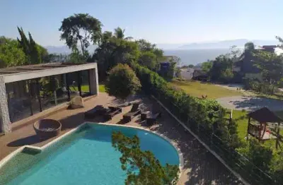 Casa com 4 dormitórios à venda, 1220 m² por r$ 14.990.000,00 - cacupé - florianópolis/sc