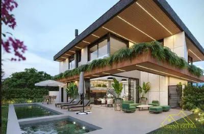Casa com 6 dormitórios à venda, 597 m² por r$ 13.900.000,00 - cacupé - florianópolis/sc