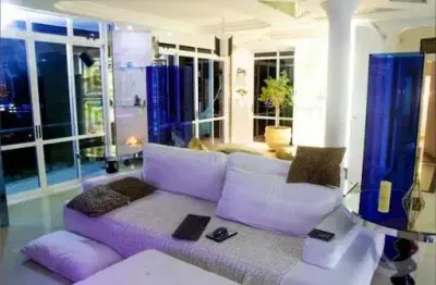 Casa com 5 dormitórios à venda, 650 m² por r$ 6.360.000,00 - cacupé - florianópolis/sc