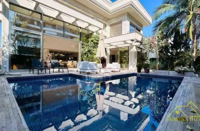 Casa com 4 dormitórios à venda, 485 m² por r$ 8.490.000,00 - jurerê internacional - florianópolis/sc