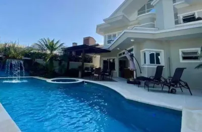 Casa com 5 dormitórios à venda, 600 m² por r$ 7.200.000,00 - jurerê internacional - florianópolis/sc