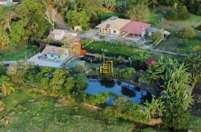 Sítio com 5 dormitórios à venda, 17000 m² por r$ 3.900.000,00 - vargem pequena - florianópolis/sc