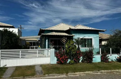 Casa com 3 dormitórios à venda no condomínio solar dos cantarinos, 120 m² por r$ 600.000 - são matheus - são pedro da aldeia/rj