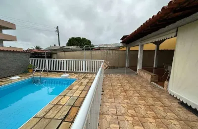 Casa à venda com 3 dormitórios (1 suíte) – piscina, churrasqueira e canil – r$ 420.000 – vila nova, iguaba grande/rj