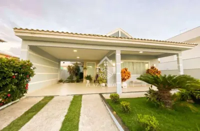 Casa com 3 dormitórios, 144 m² - venda por r$ 1.190.000  - cond. blue garden - são pedro da aldeia/rj
