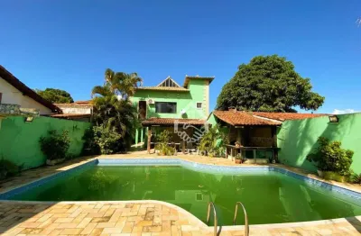 Casa com 4 dormitórios à venda, 440 m² por r$ 720.000,00 - balneário - são pedro da aldeia/rj