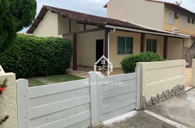Casa com 3 dormitórios, 110 m² - venda por r$ 705.000 ou aluguel por r$ 4.690/mês - cond. casamares - balneário - são pedro da aldeia/rj