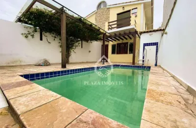 Casa com 5 dormitórios, 220 m² - venda por r$ 680.000,00 ou aluguel por r$ 3.870,00/mês - nova são pedro - são pedro da aldeia/rj