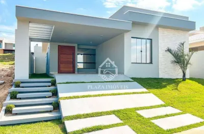 Casa com 3 dormitórios para alugar, 124 m² por r$ 5.500/mês - cond. viverde 1 - nova são pedro - são pedro da aldeia/rj