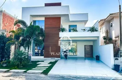 Casa com 3 dormitórios à venda, 217 m² por r$ 1.800.000 - cond. blue garden - nova são pedro - são pedro da aldeia/rj