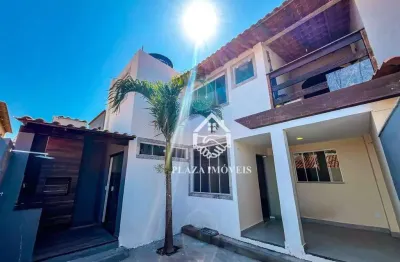 Casa com 3 dormitórios para alugar, 125 m² por r$ 2.600,00/mês - estação - são pedro da aldeia/rj