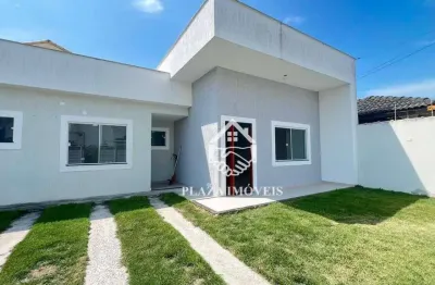 Casa com 3 dormitórios, 104 m² - venda por r$ 650.000,00 ou aluguel por r$ 4.715,00/mês - nova são pedro - são pedro da aldeia/rj