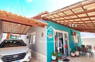 Casa com 2 dormitórios à venda, 180 m² por r$ 380.000,00 - balneário das conchas - são pedro da aldeia/rj