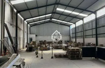 Galpão para alugar, 360 m² por r$ 7.500/mês - balneário das conchas - são pedro da aldeia/rj