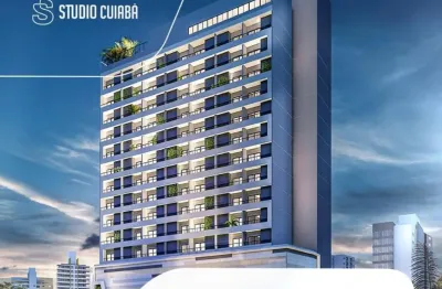 Flat com 1 quarto à venda na Avenida Miguel Sutil, 1635, Duque de Caxias I, Cuiabá