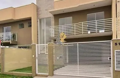 Casa para venda em são josé dos pinhais, cidade jardim, 3 dormitórios, 1 suíte, 3 banheiros, 3 vagas