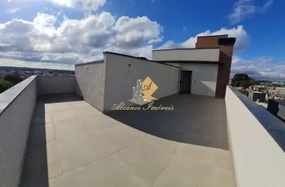 Cobertura duplex para venda em são josé dos pinhais, cidade jardim, 3 dormitórios, 1 suíte, 2 banheiros, 1 vaga