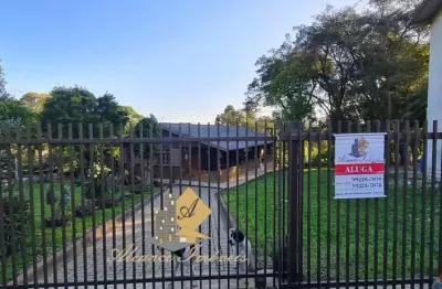 Casa rural para locação em são josé dos pinhais, cachoeira, 3 dormitórios, 2 banheiros, 5 vagas