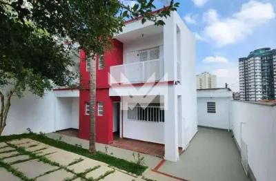 Sobrado de 111m² com 2 quartos, 5 vagas e edícula para locação no lauzane paulista