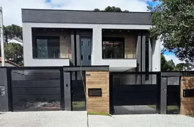 Casa com 3 quartos à venda na rua pedro foggiatto, 1277, aristocrata, são josé dos pinhais, 214 m2 por r$ 1.290.000
