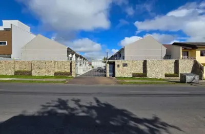 Casa em condomínio fechado com 3 quartos à venda na rua barão do cerro azul, 2211, bom jesus, são josé dos pinhais, 105 m2 por r$ 649.900