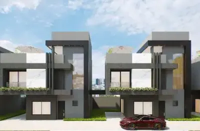 Casa em condomínio fechado com 3 quartos à venda na rua raggi izar, boqueirão, curitiba, 162 m2 por r$ 815.000