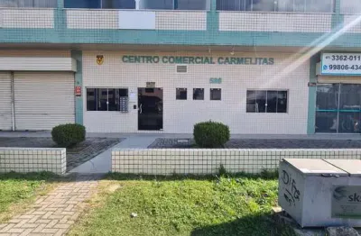 Sala comercial para alugar na rua das carmelitas, 586, hauer, curitiba, 40 m2 por r$ 1.500