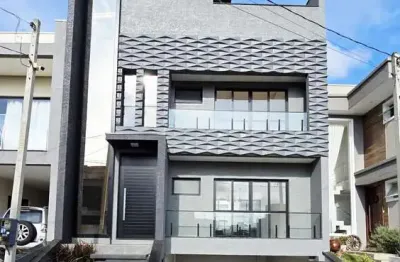 Casa em condomínio fechado com 3 quartos à venda na rua oristela foggiatto, costeira, são josé dos pinhais, 162 m2 por r$ 1.099.000