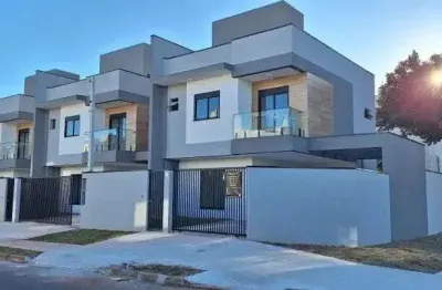 Casa com 3 quartos à venda na rua joão batista follador, afonso pena, são josé dos pinhais, 133 m2 por r$ 998.000