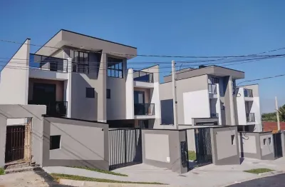 Casa em condomínio fechado com 3 quartos à venda na travessa ferreira, uberaba, curitiba por r$ 850.000