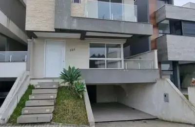 Casa em condomínio fechado com 3 quartos à venda na rua irma schreiner maran, 475, santa cândida, curitiba, 211 m2 por r$ 1.282.500