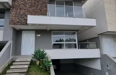 Casa em condomínio fechado com 3 quartos à venda na rua irma schreiner maran, 475, santa cândida, curitiba, 211 m2 por r$ 1.235.000