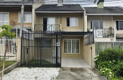 Casa com 3 quartos à venda na rua miguel caluf, 1823, cajuru, curitiba, 95 m2 por r$ 597.000