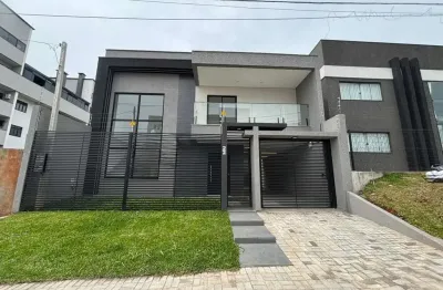 Casa com 3 quartos à venda na rua luiz moro conke, são cristóvão, são josé dos pinhais, 165 m2 por r$ 999.000