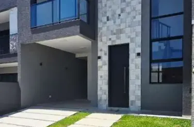 Casa em condomínio fechado com 3 quartos à venda na Rua Melchiades de Bastos, 292, Costeira, São José dos Pinhais, 128 m2 por R$ 799.000