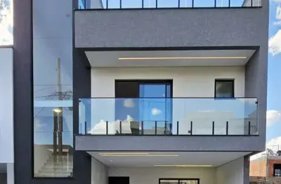 Casa em condomínio fechado com 3 quartos à venda na Rua Oristela Foggiatto, 40, Costeira, São José dos Pinhais, 204 m2 por R$ 899.000