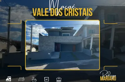 Vendo casa espetacular com 4 suítes no vale dos cristais em macaé