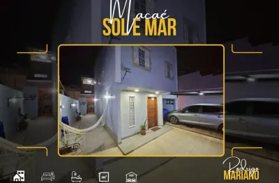 Vendo maravilhosa casa com 3 dormitórios no sol y mar em macaé