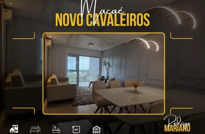 Alugo cobertura espetacular com 3 dormitórios na granja dos cavaleiros em macaé